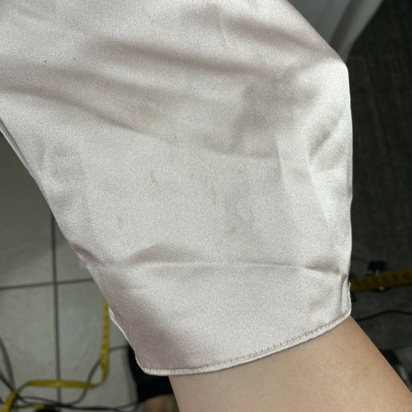 NWT XSCAPE [ PLUS Size‎ 16W] 3/4 Sleeve Satin Ball Gown in Black - Picture 7 of 12